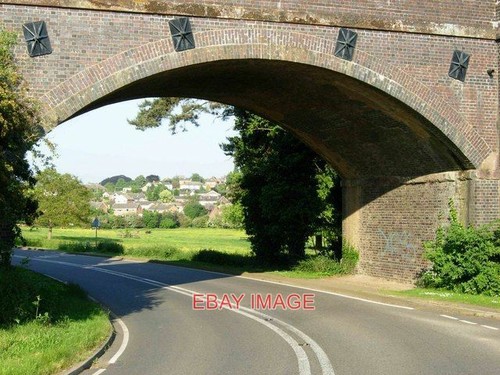 Photo railway bridge near - photo,