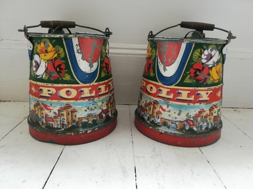Pair beautiful barge ware - beautiful,